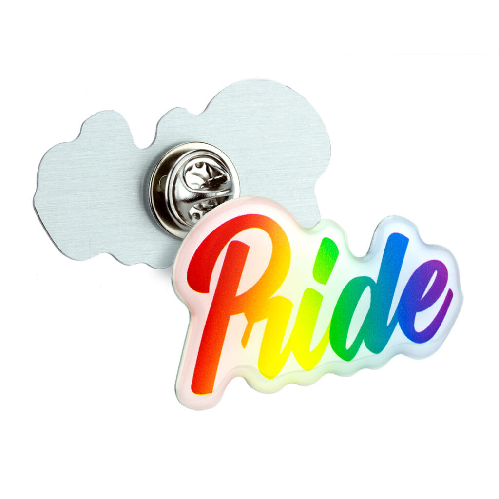 Bespoke Shape Pride Badge