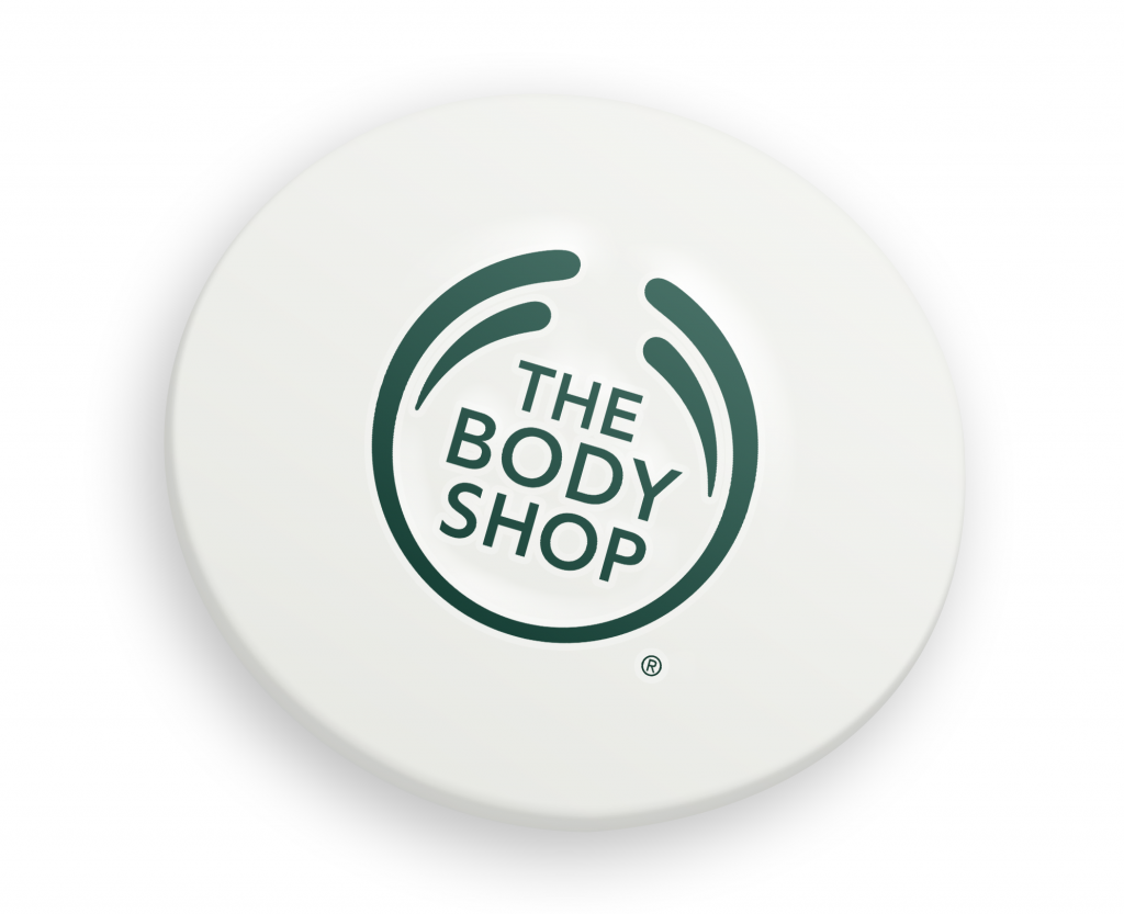 The Body Shop Biodegradable badge