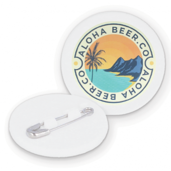 Aloha Beer Recycled Badge